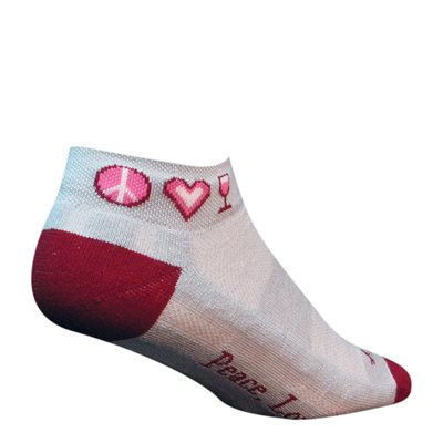 Peace Love Wine socks Peace Love Wine socks