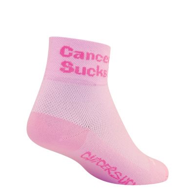 Cancer Sucks Pink socks Cancer Sucks Pink socks