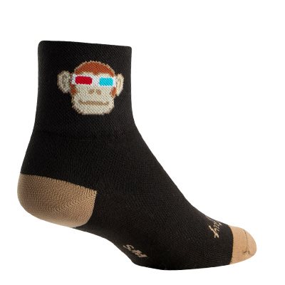 Monkey See 3D socks Monkey See 3D socks