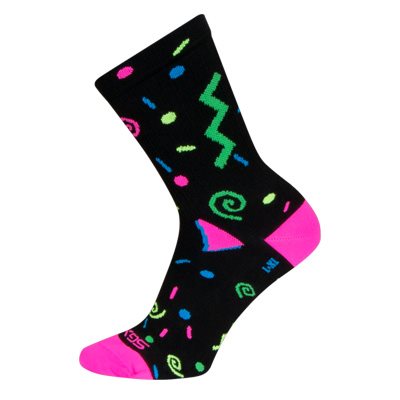 Chaussettes De Compression SockGuy SGX 6 Pouces – Noir